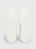 White Cupsole Lace Up Sneakers  Women