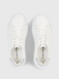 White Leather Trainers  Women