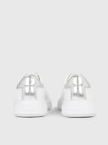 White Leather Trainers  Women