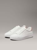White Leather Trainers  Women