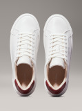 White Leather Trainers  Women