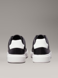Black Leather Trainers  Women