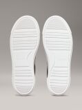 Μαύρο Δερμάτινα Sneakers Με Πλατφόρμα  Γυναίκα