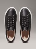 Μαύρο Δερμάτινα Sneakers  Γυναίκα