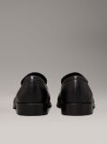 Μαύρο Δερμάτινα Τετράγωνα Loafers  Γυναίκα