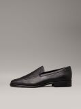 Μαύρο Δερμάτινα Τετράγωνα Loafers  Γυναίκα