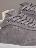 Grey Suede Low Profile Trainers  Women