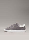 Grey Suede Low Profile Trainers  Women