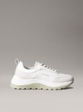 White Leather Runner Trainers  Women