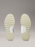 White Leather Runner Trainers  Women