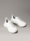White Leather Runner Trainers  Women