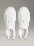 White Leather Platform trainers  Women