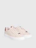 Μπεζ Δερμάτινα Sneakers  Γυναίκα