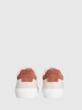 Μπεζ Δερμάτινα Sneakers  Γυναίκα