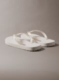 Silver Arwa - Metallic Pearlised Flip Flops  Women