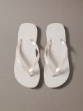 Silver Arwa - Metallic Pearlised Flip Flops  Women