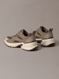 Brown Knit Mesh Runner Trainers  Women