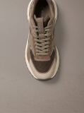 Brown Knit Mesh Runner Trainers  Women