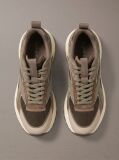 Brown Knit Mesh Runner Trainers  Women