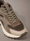 Brown Knit Mesh Runner Trainers  Women
