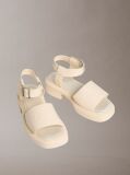 Beige Melanie -Leather Chunky Sandals  Women