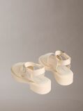 Beige Melanie -Leather Chunky Sandals  Women