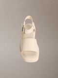 Beige Melanie -Leather Chunky Sandals  Women