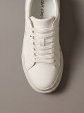 Λευκό Δερμάτινα Chunky Sneakers  Γυναίκα