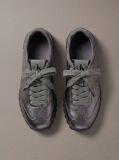 Γκρι Χαμηλά Sneakers Με Λάμψη  Γυναίκα