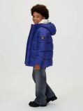 Blue Recycled Polyester Puffer Jacket  Boys