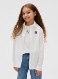 White Kids' Cotton Poplin Shirt  Boys