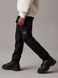 Black Woven Cargo Trousers  Boys