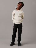 Black Woven Cargo Trousers  Boys