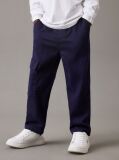 Blue Relaxed Skater Cargo Trousers  Boys