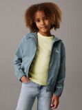 Green Hooded Windbreaker  Boys