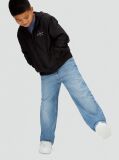 Black Relaxed Windbreaker Jacket  Boys