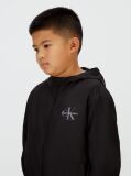 Black Relaxed Windbreaker Jacket  Boys