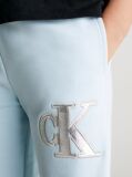 Blue Relaxed Logo Joggers  Girls