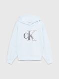 Blue Relaxed Logo Hoodie  Girls