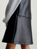 Black Coated Sleeveless Flared Dress  Girls