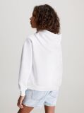 White Graphic Logo Hoodie  Girls