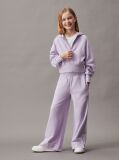 Purple Zip Through Hoodie  Girls