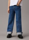 Denim Ψηλόμεσο Άνετο Τζιν  Κορίτσι