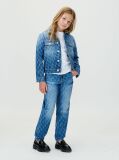 Denim Τζιν Σε Barrel Γραμμή Με Λογότυπο  Κορίτσι