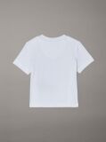 White Newborn Logo T-shirt  Newborn