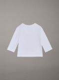 White Newborn Long Sleeve T-shirt  Newborn