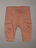 Brown Newborn Woven Cargo Trousers  Newborn