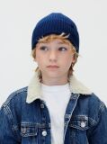 Μπλε Unisex Ριμπ Σκουφάκι  Παιδικό Unisex