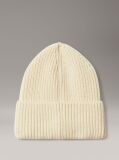 Μπεζ Unisex Ριμπ Σκουφάκι  Παιδικό Unisex