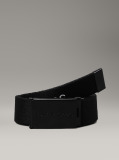 Μαύρο Παιδική Unisex Ζώνη Από Canvas Με Λογότυπο  Παιδικό Unisex